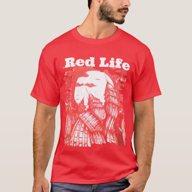 Camiseta Red Life Tee (Anverso)