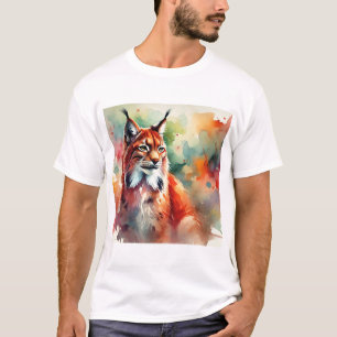 Camiseta Red Lynx 080724AREF103 - Watercolor
