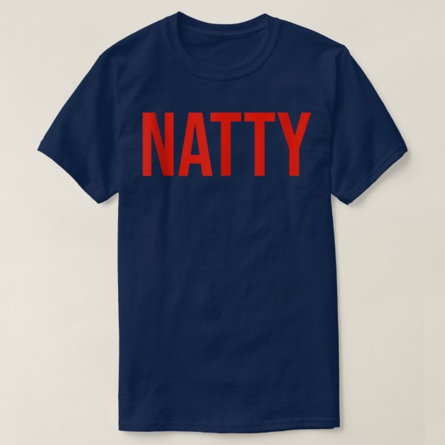 Camiseta Red Natty  (Diseño del anverso)