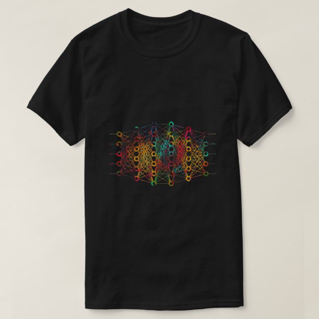 Camiseta Red neuronal 1 (Diseño del anverso)