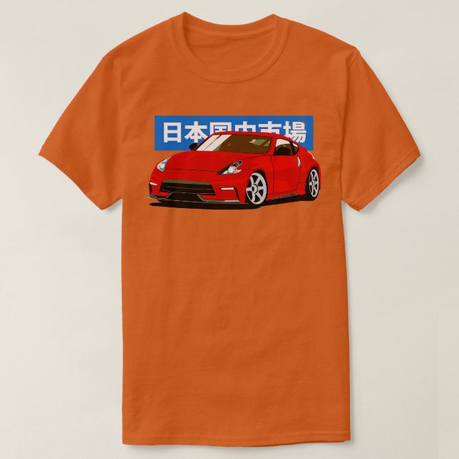 Camiseta Red Nissan 370Z Z34 (Diseño del anverso)