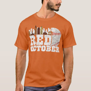Camiseta Red October Philadelphia Baseball