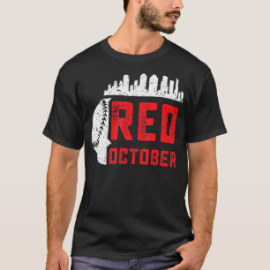 Camiseta Red October Philadelphia Baseball Retro Sky