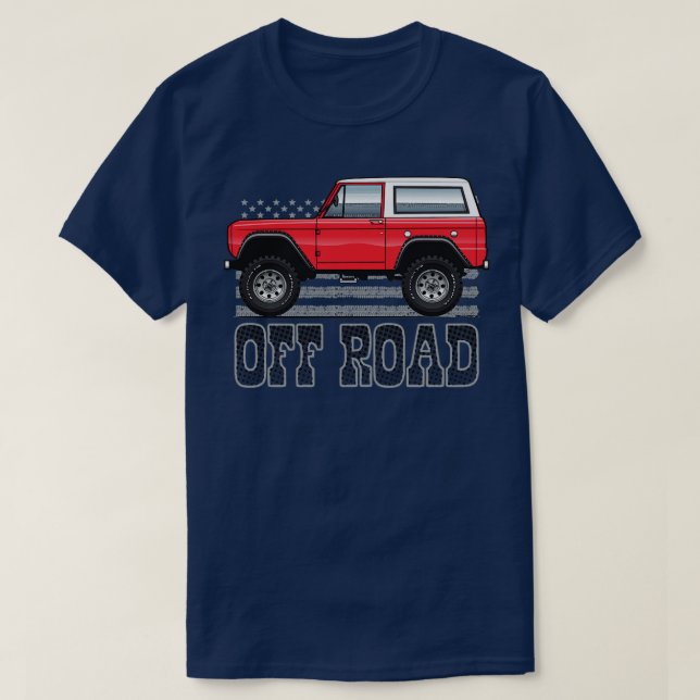 Camiseta Red OffRoad (Diseño del anverso)
