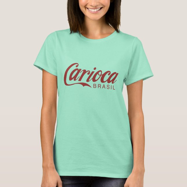 Camiseta Red on Red Carioca Girls Tee (Anverso)