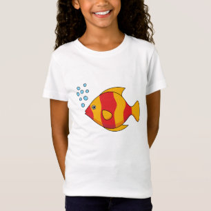 Camiseta Red Orange Tropical Fish 