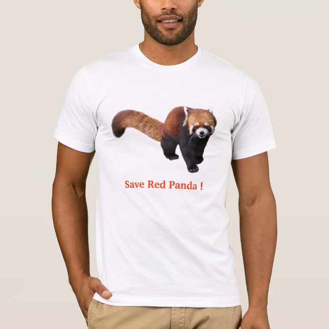 Camiseta “Red Panda” (Anverso)