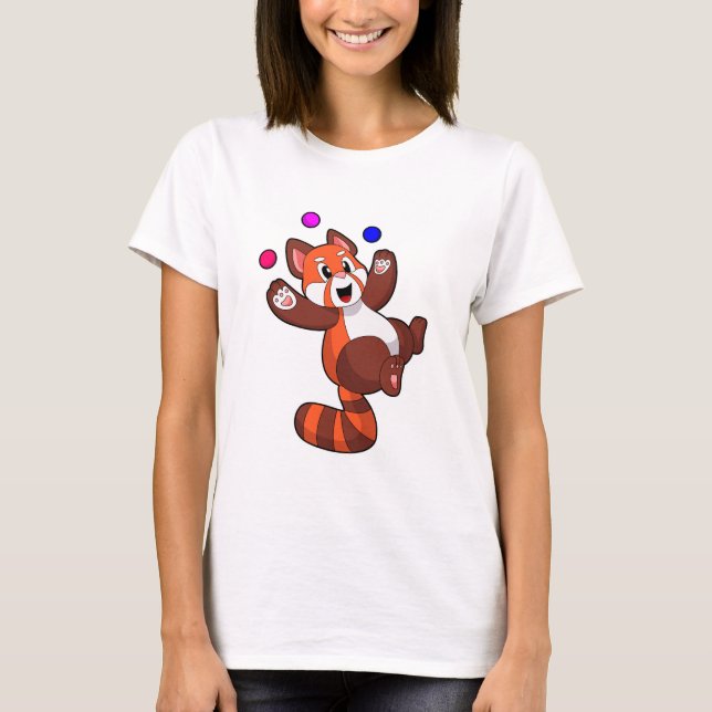 Camiseta Red panda at Juggle Circus.PNG (Anverso)