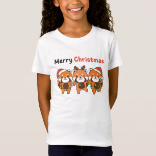 Camiseta Red Panda Christmas Red Pandas Merry Christmas