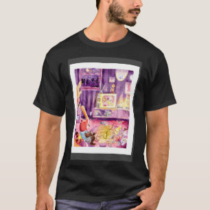 Camiseta Red Panda Cockatiel 90s Video Game Sleepover Water