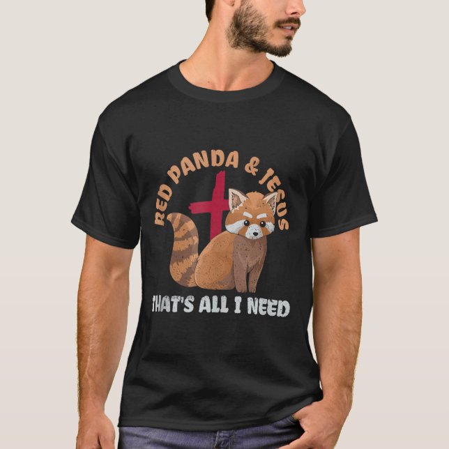 Camiseta Red Panda For A Red Panda Expert (Anverso)