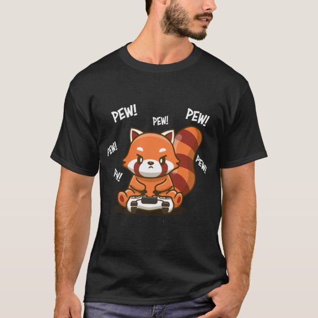 Camiseta Red Panda gift family (Anverso)