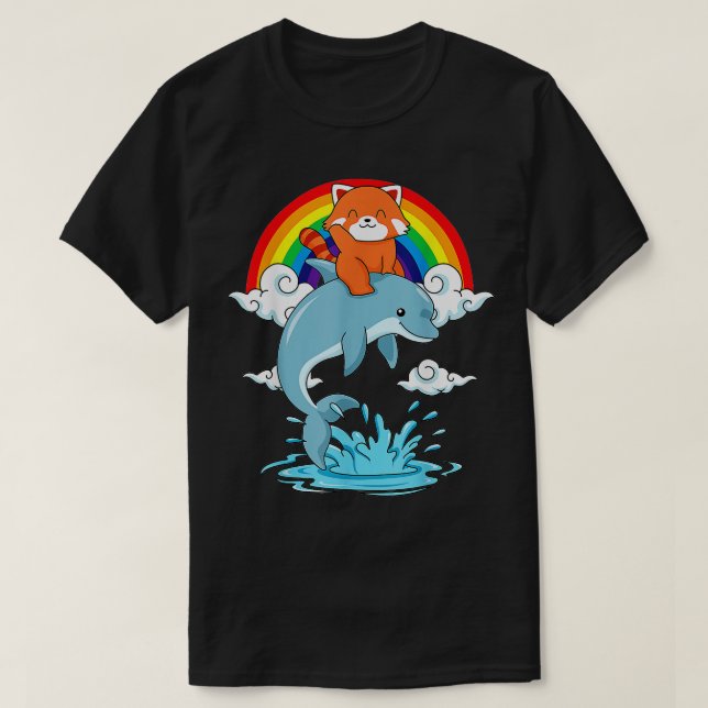 Camiseta Red Panda Kids Dolphin (Diseño del anverso)