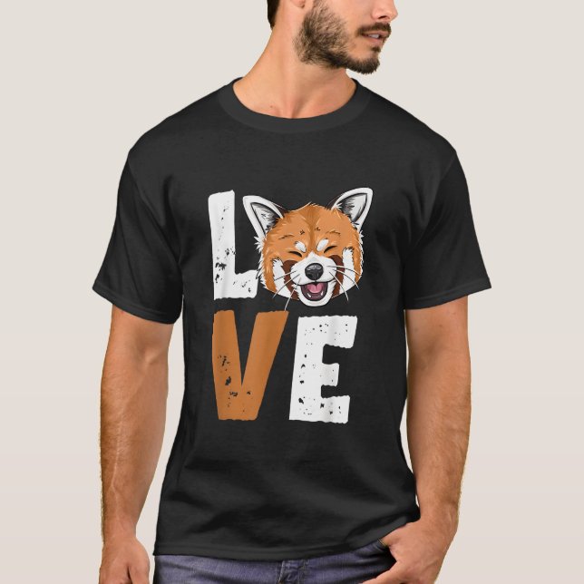 Camiseta Red Panda Love Red Panda (Anverso)