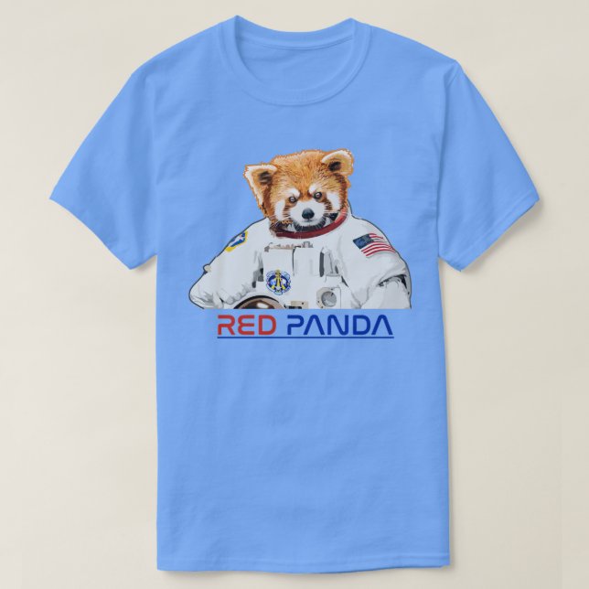 Camiseta Red Panda NASA (Diseño del anverso)