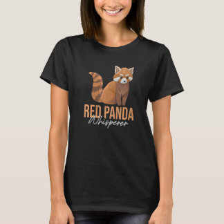 Camiseta Red Panda Whisperer For A Red Panda Zoo Keeper