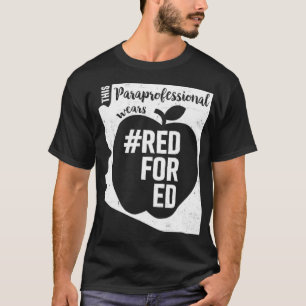 Camiseta Red Para Ed Arizona Paraprofesional Para T