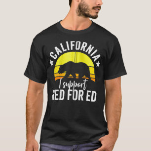 Camiseta Red para Ed California Apoyo #redfored Zip