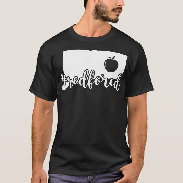 Camiseta Red Para Educación Pública De Profesores De Connec (Anverso)