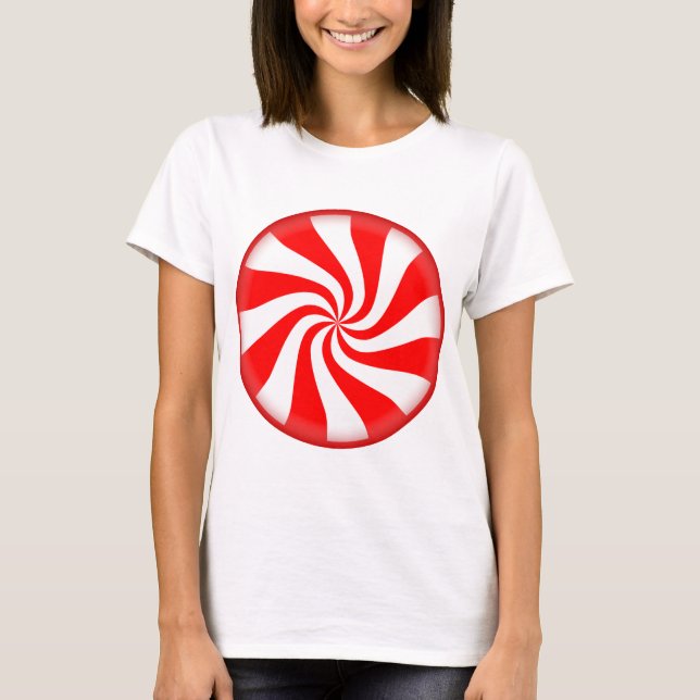 Camiseta Red Peppermint Candy (Anverso)