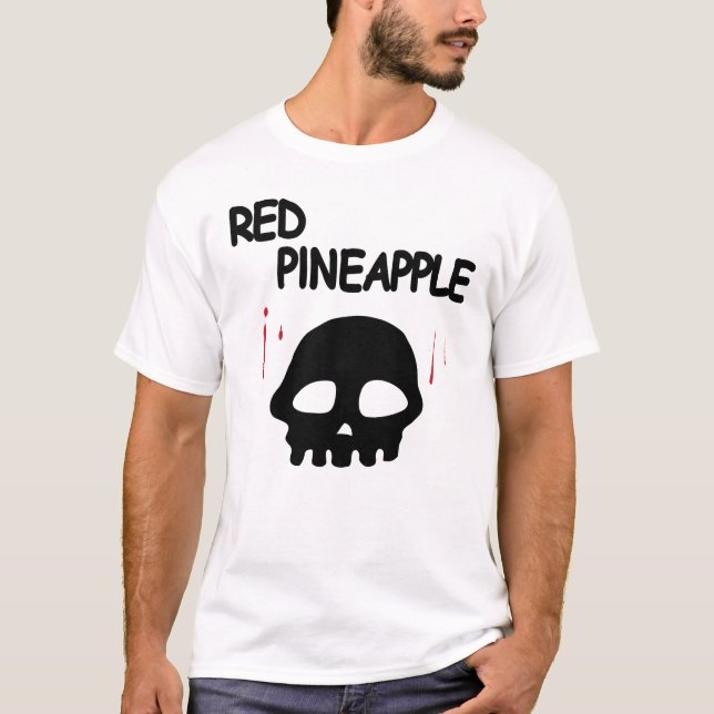 CAMISETA RED PINEAPPLE (Anverso)