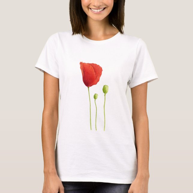 Camiseta Red Poppy (Anverso)