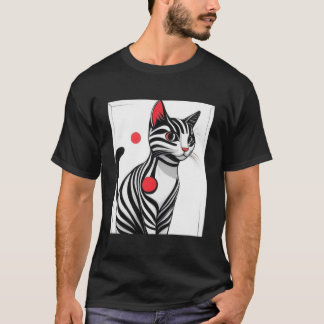 Camiseta Red Pulse Cat