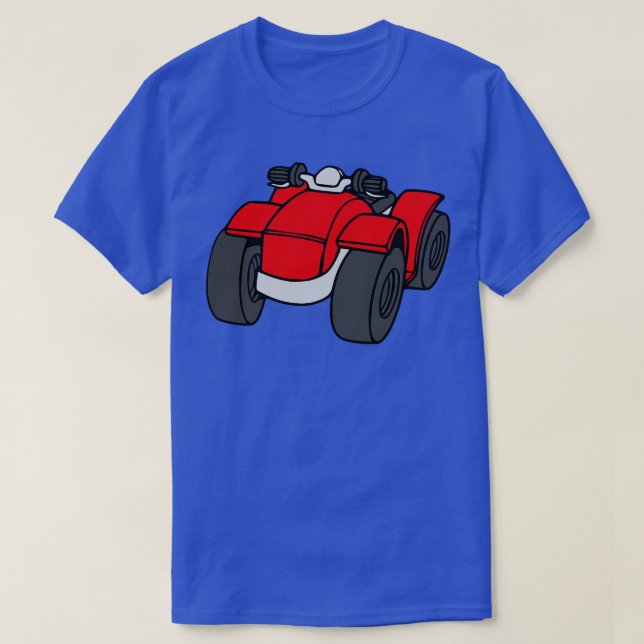 Camiseta Red Quad Bike ATV (Diseño del anverso)