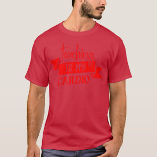 Camiseta Red Quoteeaching Es Mi Amigo Cardio