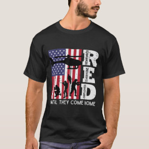Camiseta RED Recuerde todos los helicópteros de bandera imp