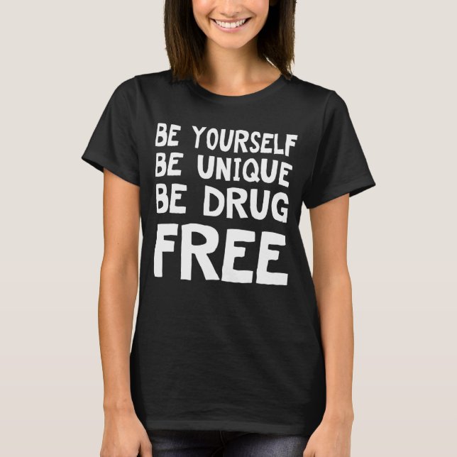Camiseta Red Ribbon Squad Week Say No To Say Yes Be Yoursel (Anverso)