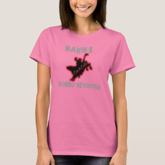 Camiseta Red ROdeo de manga corta para damas