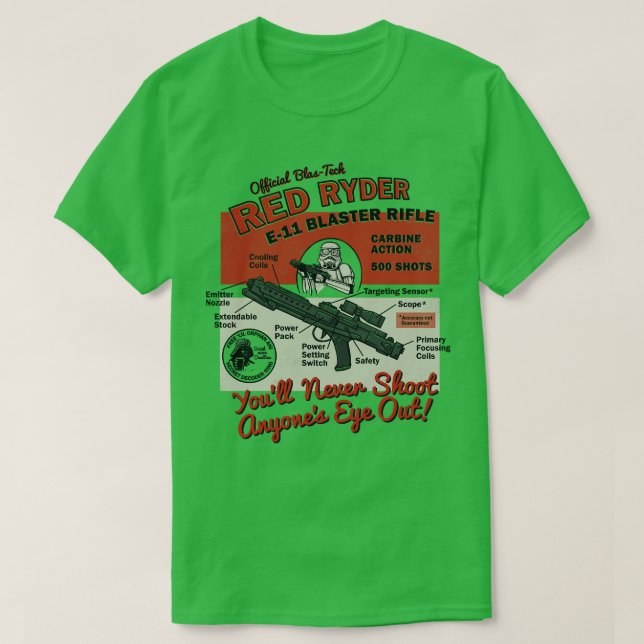 Camiseta Red Ryder Blaster (Diseño del anverso)