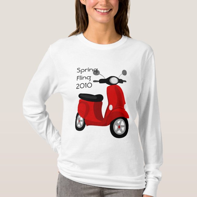 Camiseta Red Scooter (Anverso)