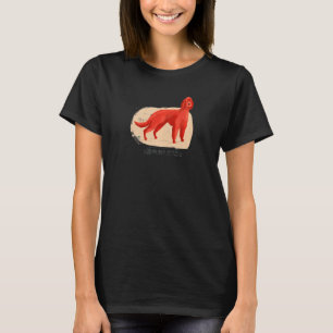 Camiseta Red Setter Irish Setter Dog Ilustrado