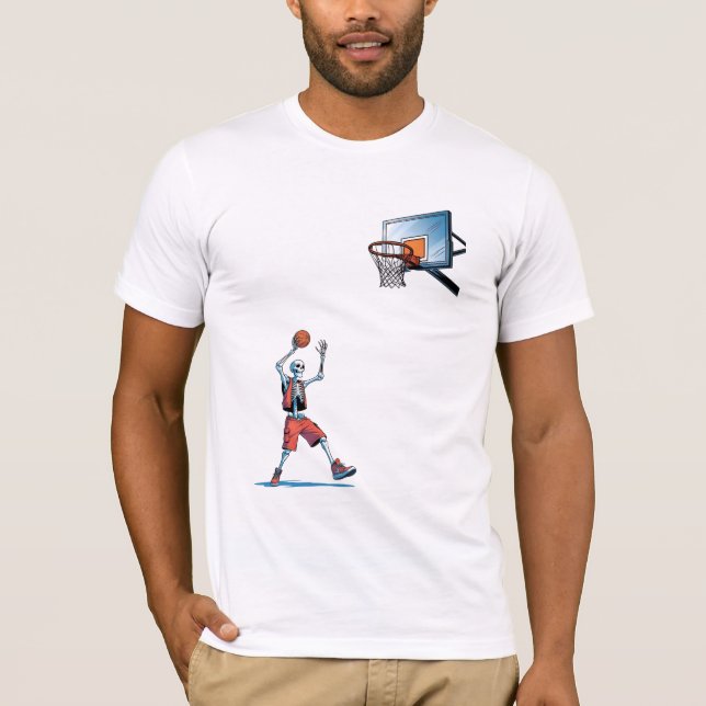 Camiseta Red Shorts Skeleton Dunk (Anverso)