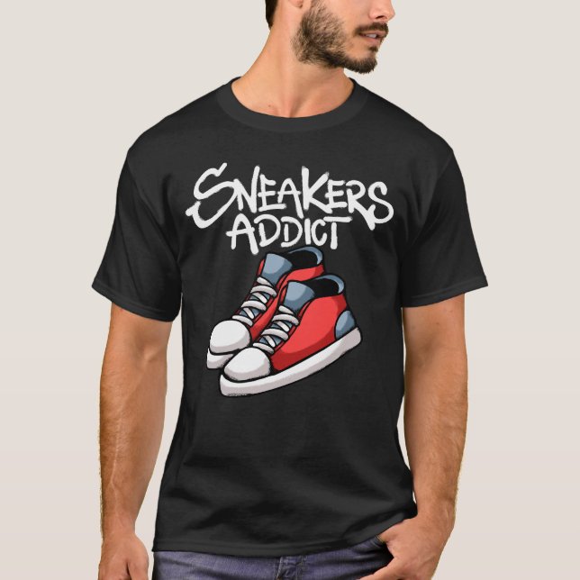 Camiseta Red Sneakers streetwear (Anverso)
