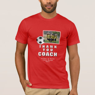 Camiseta Red Soccer Gracias Equipo entrenador