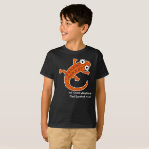 Camiseta Red Spot Newt - New Hampshire State Amphibian