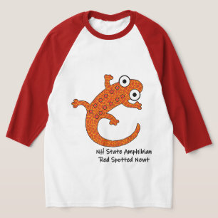 Camiseta Red Spot Newt - New Hampshire State Amphibian