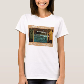 Camiseta Red Star Line ~ Antwerpen-Nueva York