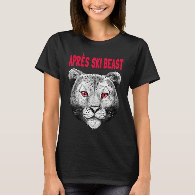 Camiseta Red Style Apres Ski Snow Leopard (Anverso)