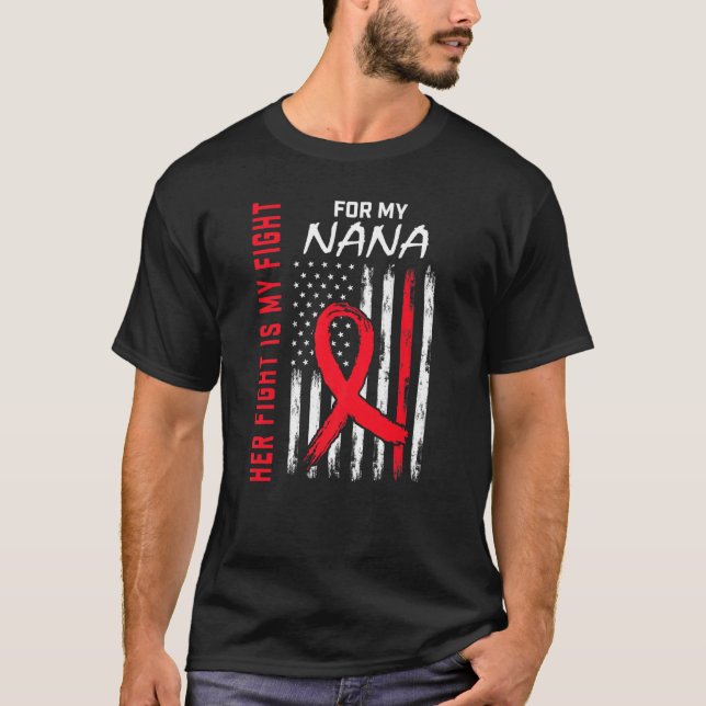 Camiseta Red Su Lucha es Consciente de mi Lucha contra la E (Anverso)