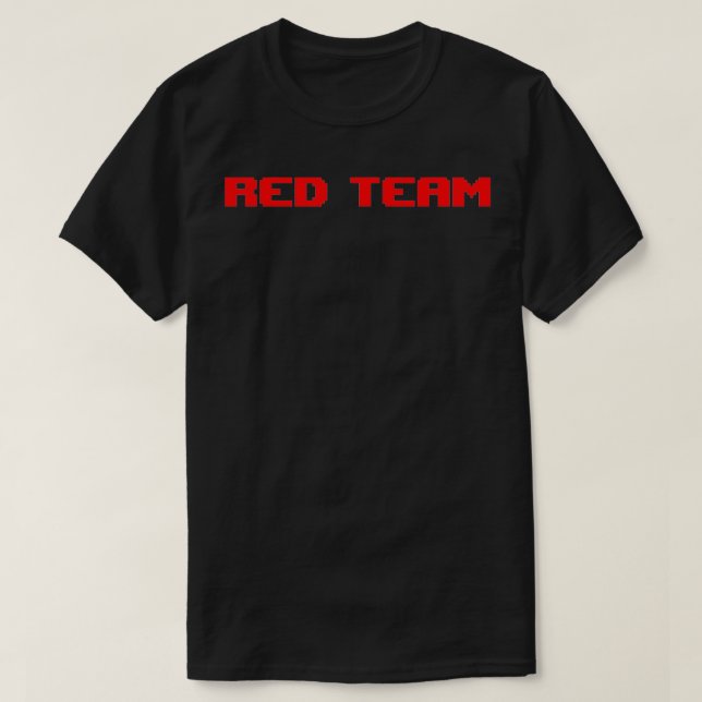 Camiseta Red Team Cyber Security TShirt (Diseño del anverso)