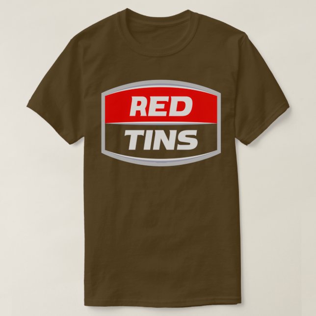 Camiseta Red Tins West End BeerTShirt (Diseño del anverso)