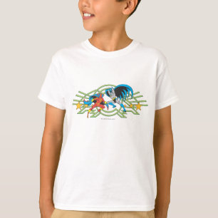 Camiseta Red Tornado + Batman