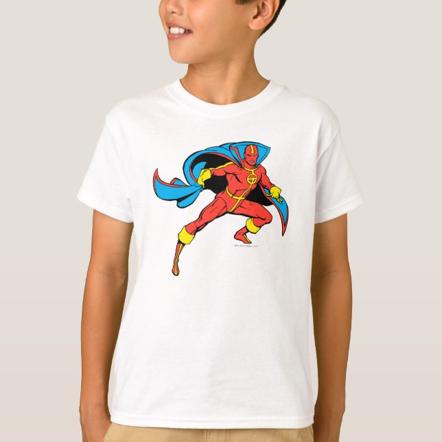 Camiseta Red Tornado Cape Pose (Anverso)