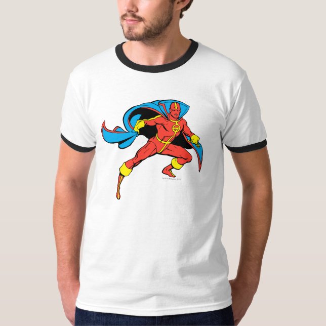 Camiseta Red Tornado Cape Pose (Anverso)