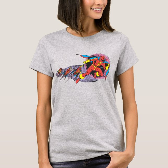 Camiseta Red Tornado In Wind Motion (Anverso)