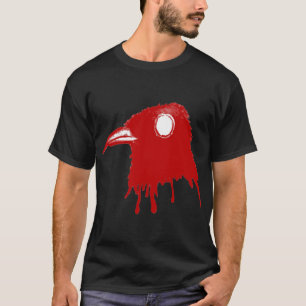 Camiseta [Red_Toxic_Crow] - negro